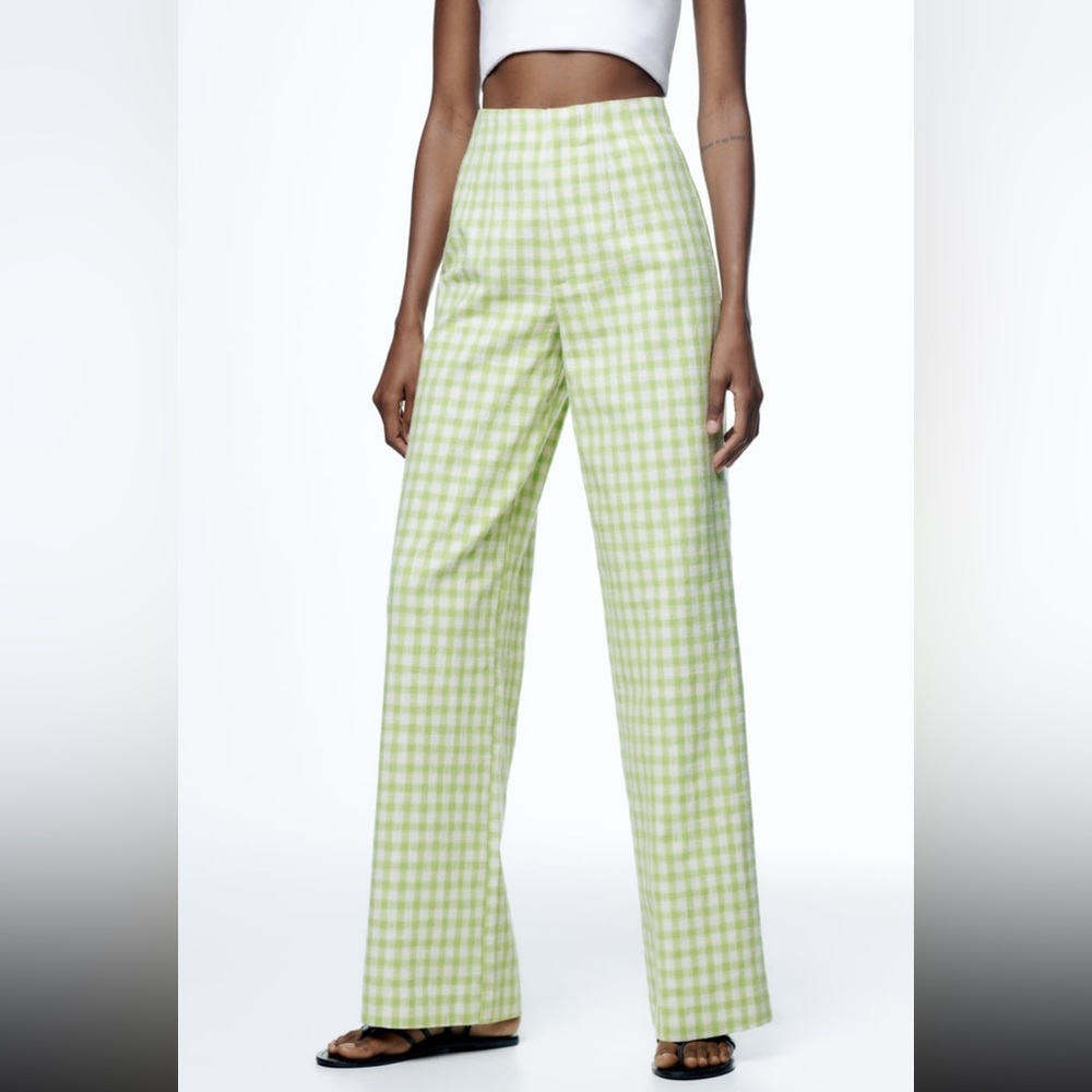 Zara Full Length Structured Pants NWT